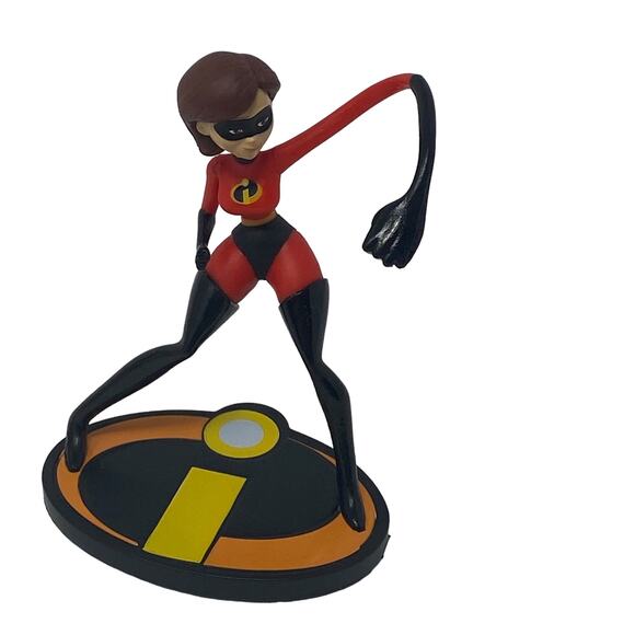 Disney Pixar The Incredibles Lot Of Seven Toy Figurines Cake Toppers Decorations - Picture 9 of 16